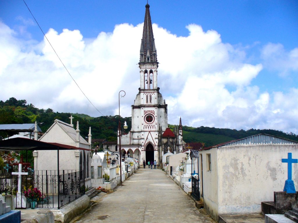 Iglesia de los Jarritos, construida a finales del siglo XIX.